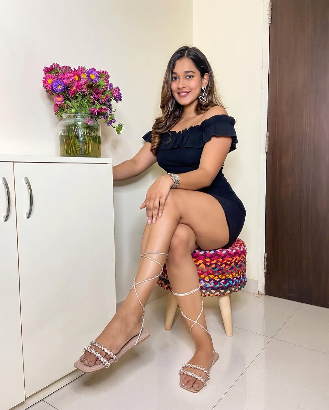 All whirled up tie up flats silver and rose gold