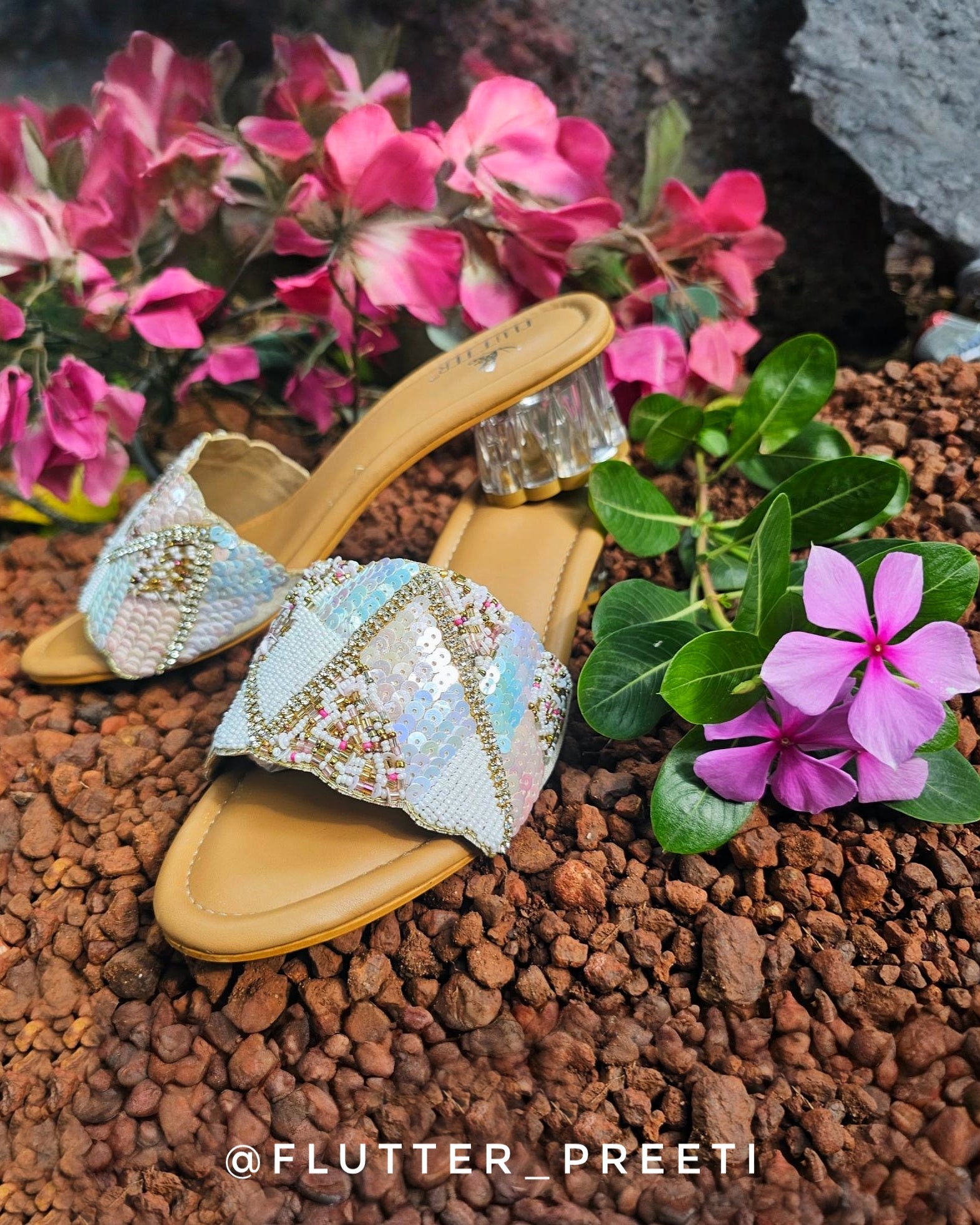 Mermaid Princess Block Heels
