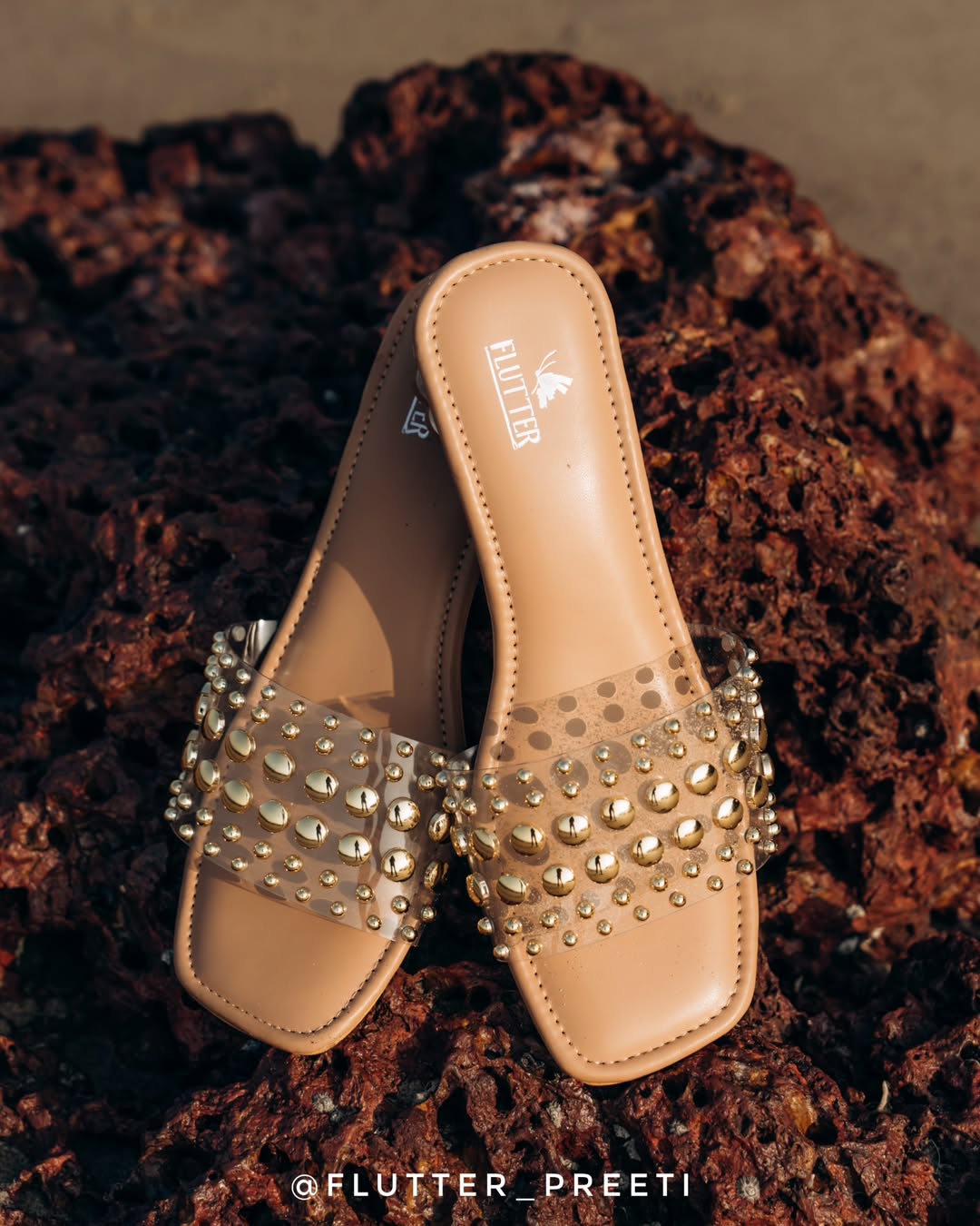 Sun Goddess Transparent heels