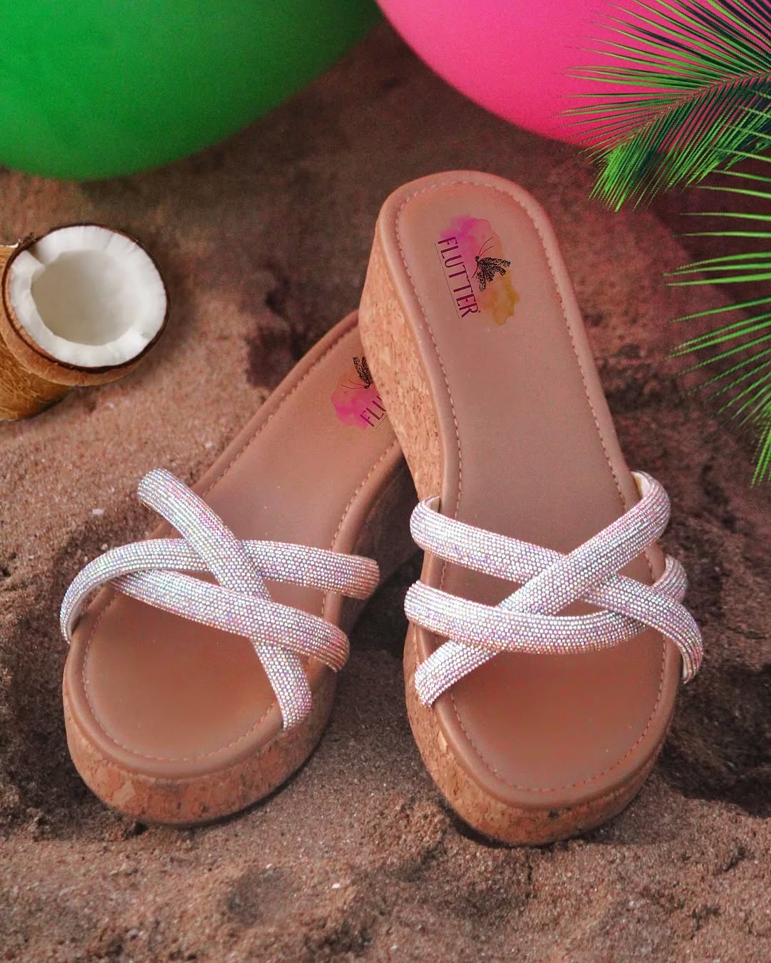 Tangled in crystal Heels