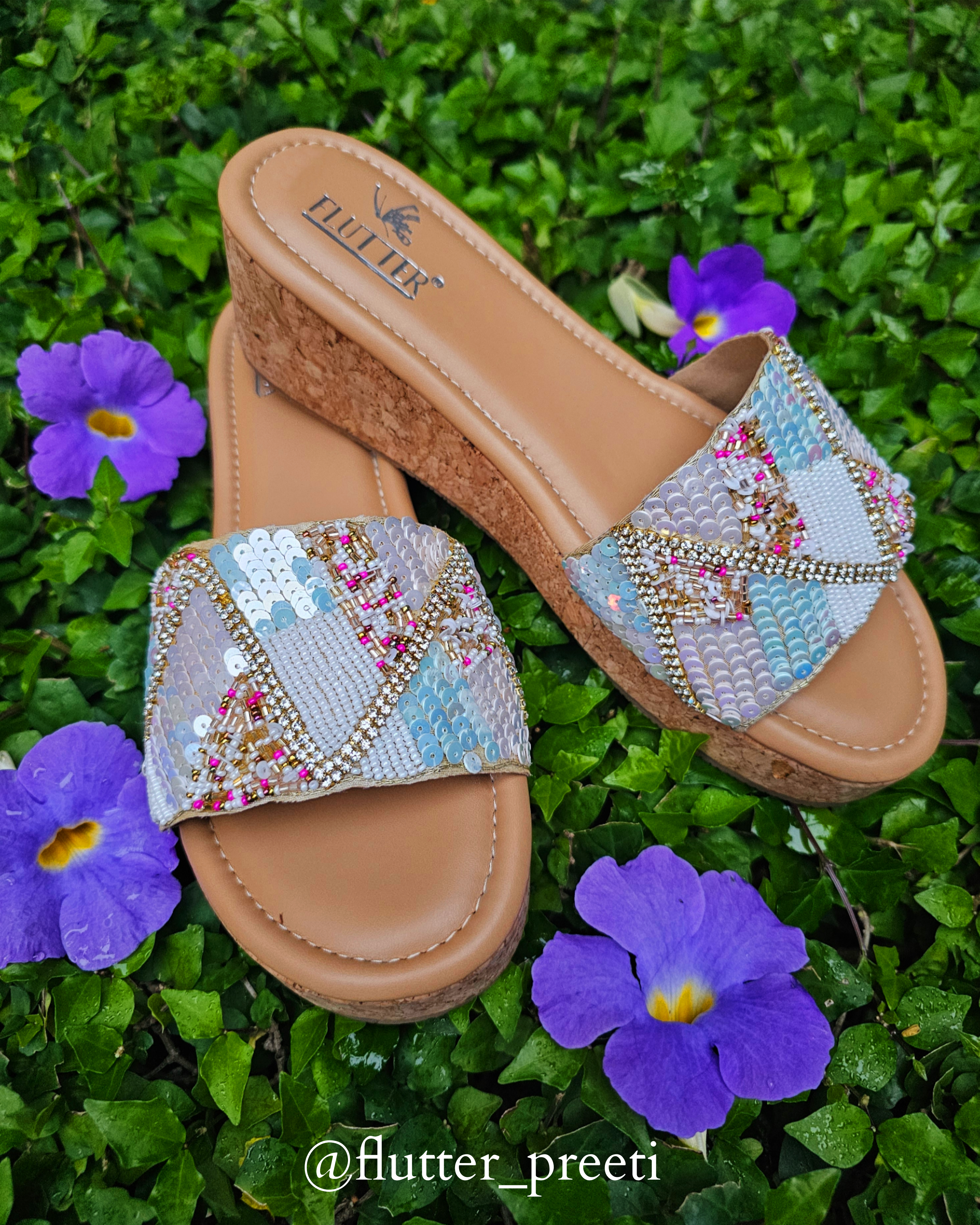 Mermaid Princess Wedge Heels