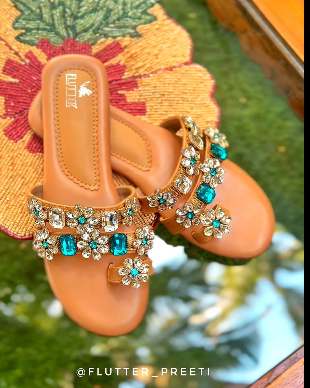 Royal Aqua Bejeweled